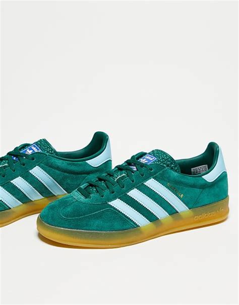 adidas gazelle groen blauw|adidas gazelle schoenen.